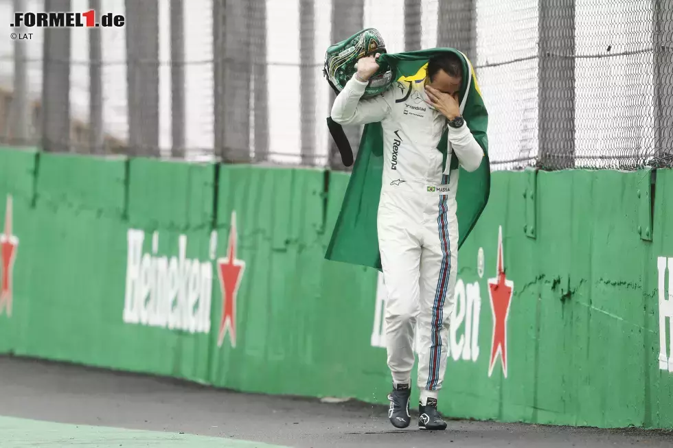 Foto zur News: Für Felipe Massa wird es der 14. und letzte Brasilien-Grand-Prix sein. Der Lokalmatador kündigte an, seine Formel-1-Karriere am Ende des Jahres zu beenden. Der Brasilianer steht vor seinem 268. Grand-Prix-Start. Bislang kommt er auf elf Siege, 41 Podestplätze und 16 Pole-Positions.