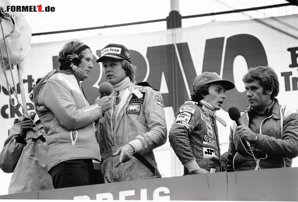 Foto zur News: Neun andere Fahrer standen in Österreich erstmals auf dem Podium: Bob Anderson 1964, Regazzoni und Rolf Stommelen 1970, Tim Schenken 1971, Carlos Pace 1973, Vittorio Brambilla und Tom Pryce 1975, Alan Jones 1977 und Gilles Villeneuve 1978. Auf dem aktuellen Layout schaffte es allerdings nur Bottas.