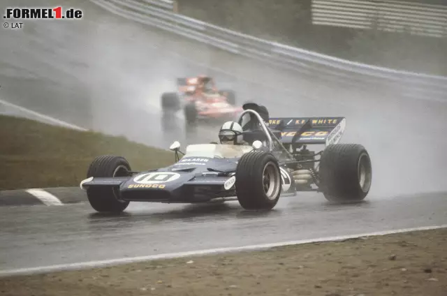 Foto zur News: Vier Fahrer standen beim Grand Prix von Kanada zum ersten Mal in ihrer Karriere auf dem Podium: Mark Donohue 1971, Stefan Johansson 1985, Eddie Irvine 1995 und Giancarlo Fisichella 1997.