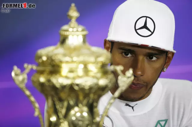 Foto zur News: Am weitesten hinten in der Startaufstellung stand der Rennsieger 2014, als Lewis Hamilton von Startplatz sechs aus triumphierte.