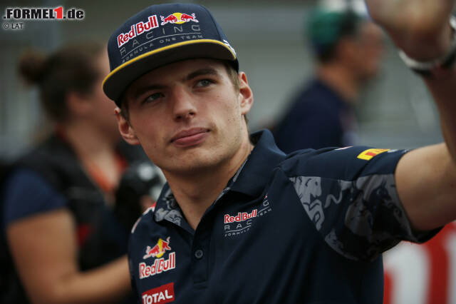 Foto zur News: Max Verstappen (Red Bull): Jahresgehalt 6,6 Millionen Euro, Vertrag läuft bis einschließlich 2018 (plus Option).