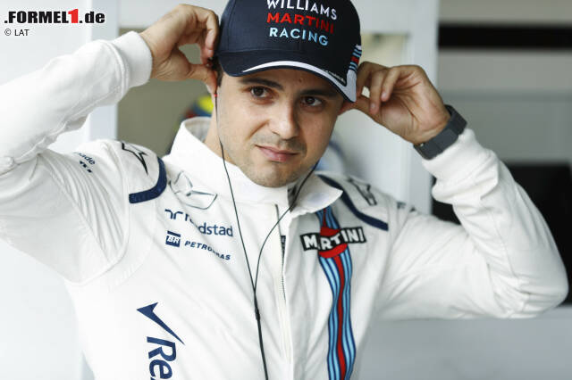 Foto zur News: Felipe Massa (Williams): Jahresgehalt 4,7 Millionen Euro, Vertrag läuft Ende 2017 aus.