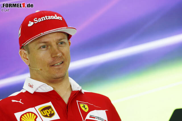 Foto zur News: Kimi Räikkönen (Ferrari): Jahresgehalt 5,6 Millionen Euro, Vertrag läuft Ende 2017 aus.