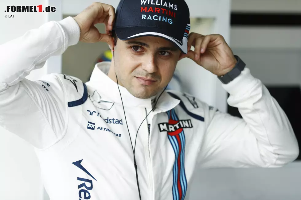 Foto zur News: Felipe Massa (Williams): Jahresgehalt 4,7 Millionen Euro, Vertrag läuft Ende 2017 aus.