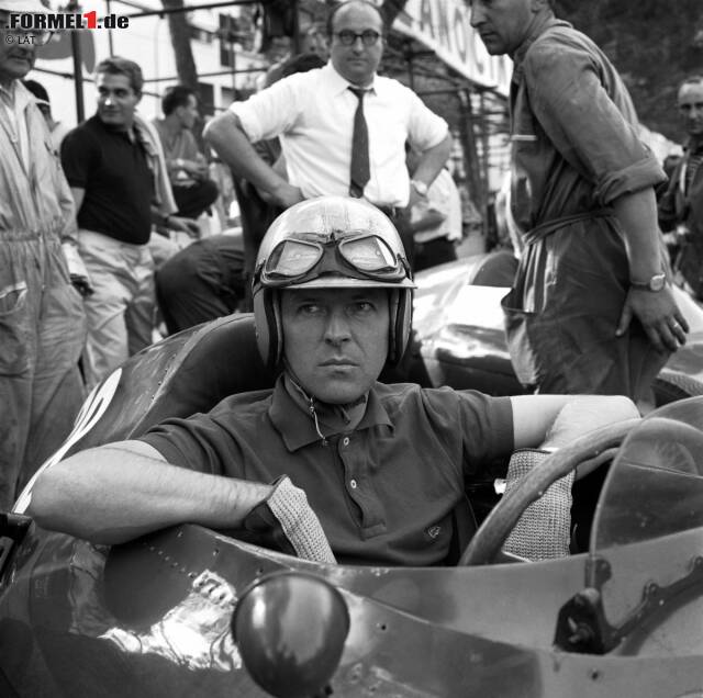 Foto zur News: Wolfgang Alexander Albert Eduard Maximilian Reichsgraf Berghe von Trips. So der volle Name des Nachkommen eines niederrheinischen Adelsgeschlechts. Der Blaublüter mit Hollywood-Charme fuhr zunächst inkognito als "Axel Linther" Rennen, ehe er als Ferrari-Star 1961 vor dem Gewinn des WM-Titels stand, aber tödlich verunglückte.