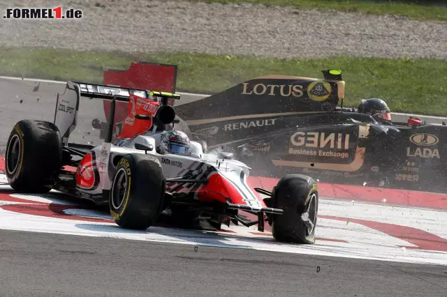 Foto zur News: 9. Vitantonio Liuzzi - 80 Rennen: Der ehemalige Red-Bull-Junior fährt zwischen 2005 und 2011 80 Grands Prix, steht dabei aber nie auf dem Podest. Mit Red Bull, Toro Rosso, Force India und HRT kämpft er maximal um hintere Punkteränge und hat zwei sechste Plätze als bestes Ergebnis zu Buche stehen.