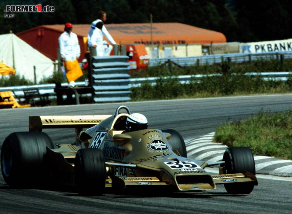 Foto zur News: Ein ganz eigenes Kapitel in der Formel 1 sind die Nasen. Arrows beweist mit dem FA1 in seiner Debütsaison 1978 gleich einmal, wie man es nicht machen sollte. Wobei: Riccardo Patrese fährt mit der Staubsauger-Optik in Schweden auf Platz zwei. Einen Schönheitspreis gewinnt das Team allerdings nicht.