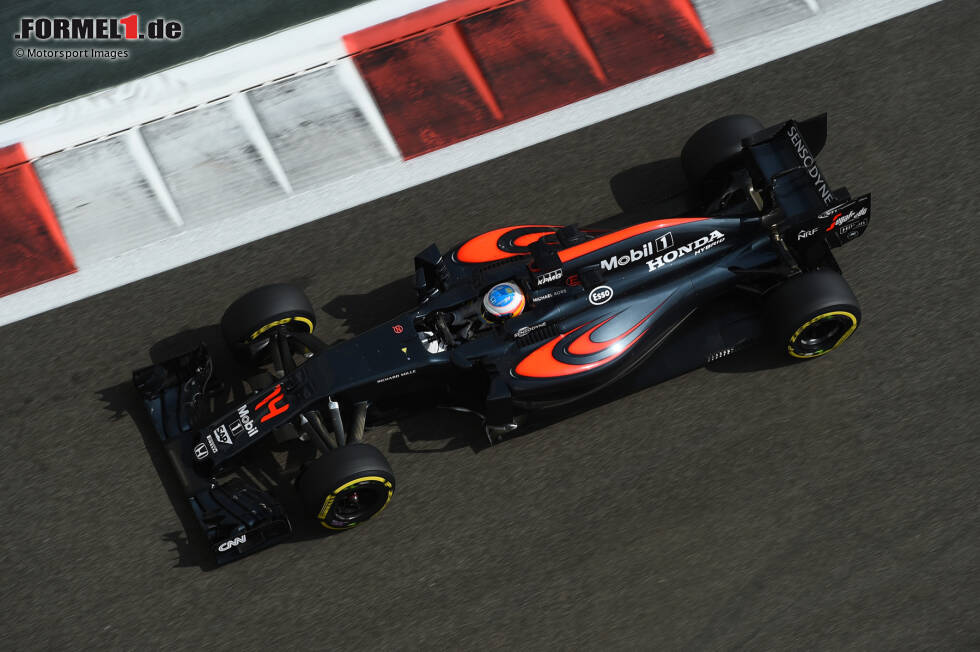 Foto zur News: 2016: McLaren-Honda MP4-31
WM-Ergebnis: 10. mit 54 Punkten (20 Rennen)