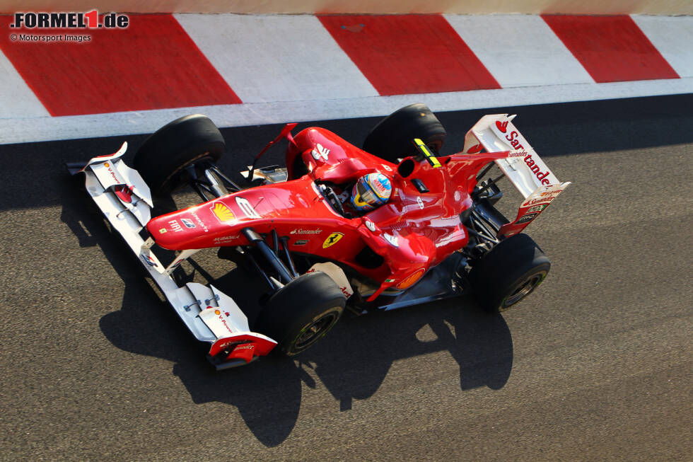 Foto zur News: 2010: Ferrari F10
WM-Ergebnis: 2. mit 252 Punkten, 5 Siege (19 Rennen)