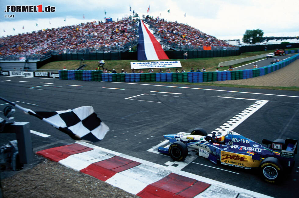 Foto zur News: Circuit de Nevers Magny-Cours: 2018 kehrt die Formel 1 nach zehn Jahren nach Frankreich zurück - allerdings nicht nach Magny-Cours, wo die Königsklasse zwischen 1991 und 2008 zu Gast ist. Neben finanzieller Schwierigkeiten ist dort auch die schwache Infrastruktur für das Formel-1-Aus verantwortlich.