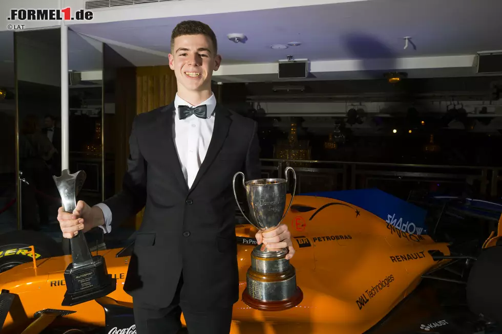 Foto zur News: McLaren Autosport BRDC Young-Driver-Award: Tom Gamble (Britische Formel 3) - &quot;Ich kann es nicht glauben. Schon als Kind war es mein Traum, hier zu gewinnen. Ich kann keine Worte finden.&quot;