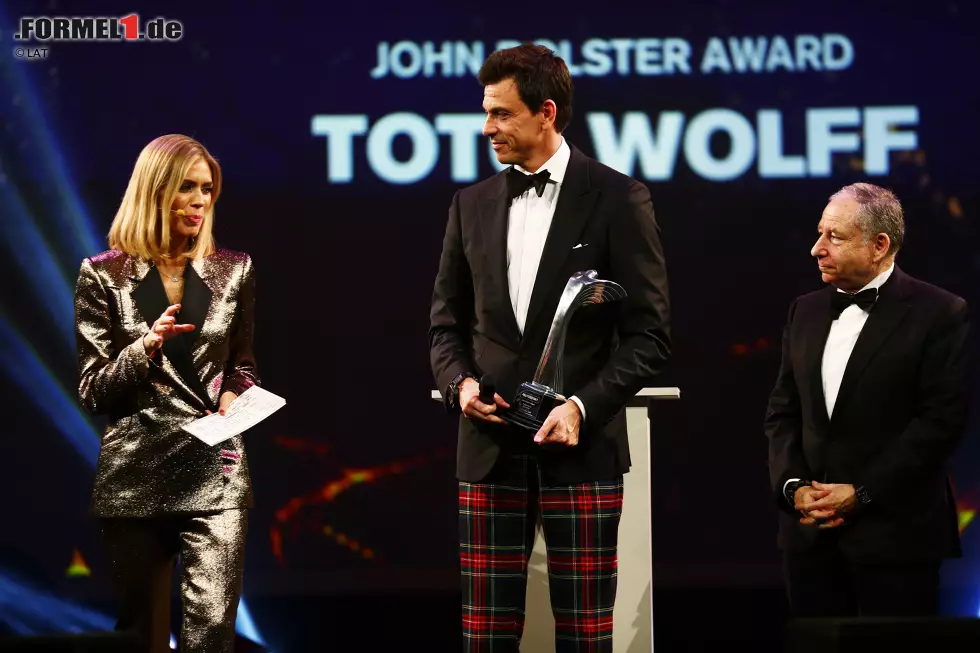 Foto zur News: John-Bolster-Award: Toto Wolff (Mercedes-Sportchef) - &quot;Das ist im Namen des gesamten Teams. Fahrer und Teamchefs bekommen in den Medien eine Menge Anerkennung, aber ohne die vielen anderen könnten wir das nicht schaffen.&quot;