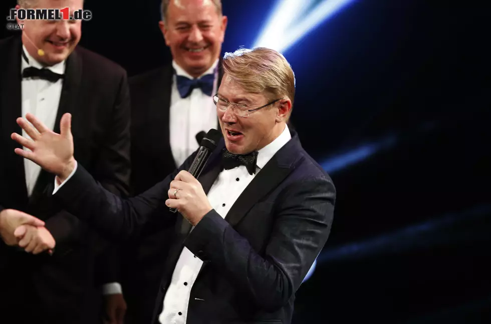 Foto zur News: Gregor-Grant-Award: Mika Häkkinen für sein Lebenswerk - Zu Michael Schumacher: &quot;Die besten Momente waren, ihn im Rückspiegel zu sehen. Er war ein toller Rennfahrer. Im Motorsport gibt es viele Persönlichkeiten, aber Michael war definitiv ein Fahrer, der auf jedes Detail geachtet hat. Er hat hart gearbeitet, um alles zu verbessern.&quot;