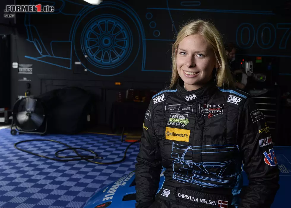 Foto zur News: Christina Nielsen (26/DEN): Zwei Klassentitel in der IMSA-Serie als erste Frau, dazu zwei Mal Platz sechs bei den 24 Stunden von Le Mans: Die Marketing-Studentin gilt als starke GT-Pilotin. Dabei hat die Tochter von Rennfahrer Lars-Erik Nielsen viel durchgemacht: Mentor Allan Simonsen und Ex-Kollege Sean Edwards verunglückten tödlich.