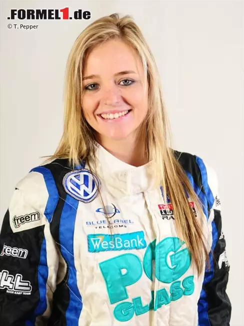 Foto zur News: Tasmin Pepper (28/RSA): Die Südafrikanerin stammt aus einer wahren Rennfahrerfamilie - Vater Iain Pepper ist Teamchef und in seiner Heimat VW-Polo-Cup-Legende. Pepper selbst betreibt Motorsport, seit sie fünf Jahre alt ist, und wurde 2018 im Team des Vaters im Polo-Cup Vizemeisterin.