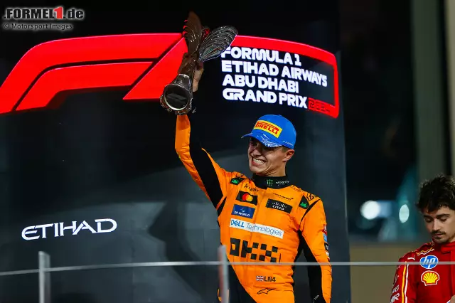 Foto zur News: 1. Lando Norris - Letzter Sieg: Großer Preis von Abu Dhabi 2024 für McLaren