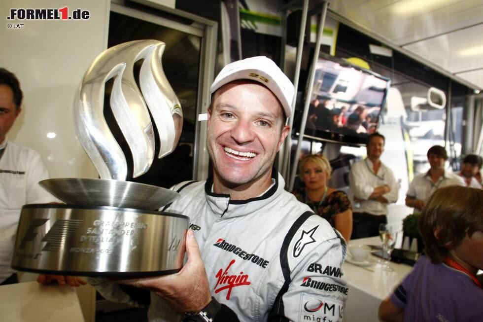 Foto zur News: 20. Rubens Barrichello - Letzter Sieg: Großer Preis von Italien 2009 für Brawn