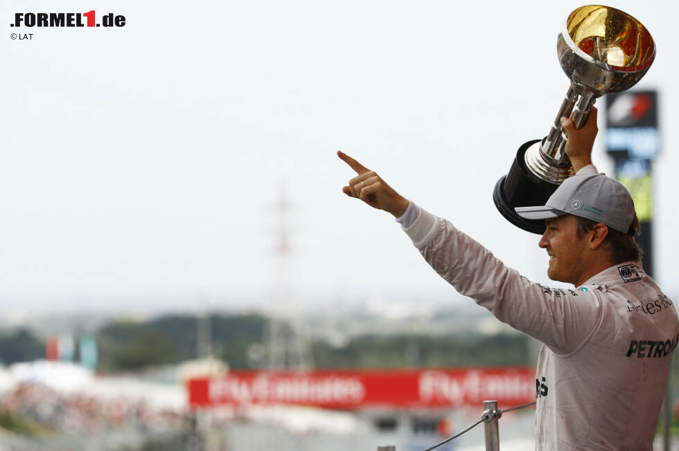 Foto zur News: 15. Nico Rosberg - Letzter Sieg: Großer Preis von Japan 2016 für Mercedes