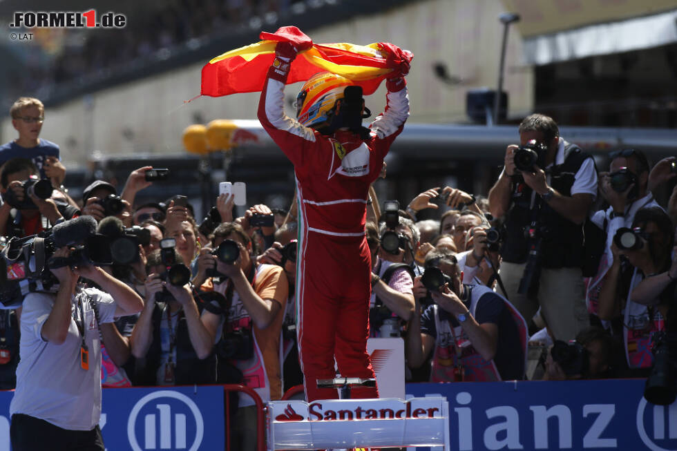 Foto zur News: 16. Fernando Alonso - Letzter Sieg: Großer Preis von Spanien 2013 für Ferrari