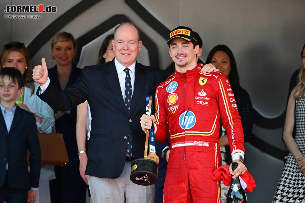 Foto zur News: 2. Charles Leclerc - Letzter Sieg: Großer Preis von Monaco 2024 für Ferrari