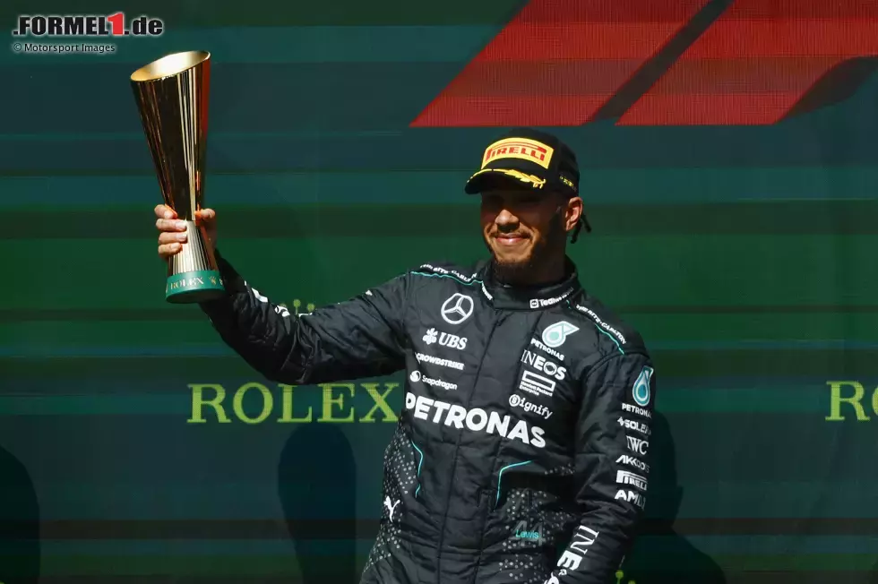 Foto zur News: 6. Lewis Hamilton - Letzter Sieg: Großer Preis von Belgien 2024 für Mercedes