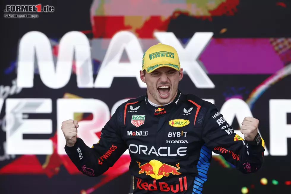 Foto zur News: 1. Max Verstappen - Letzter Sieg: Großer Preis von Sao Paulo 2024 für Red Bull