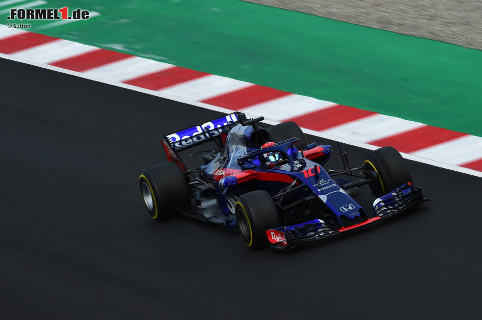 Foto zur News: Toro Rosso - 3 Sterne: Mit seiner Zuverlässigkeit hat Honda alle überrascht. Toro Rosso fuhr in der ersten Woche die meisten Runden von allen - auch wenn es Gerüchte gibt, dass Honda jeden Tag einen neuen Motor eingebaut haben soll. Die Zeiten sind erst einmal zweitrangig gewesen. Fragezeichen sind die unerfahrenen Piloten.