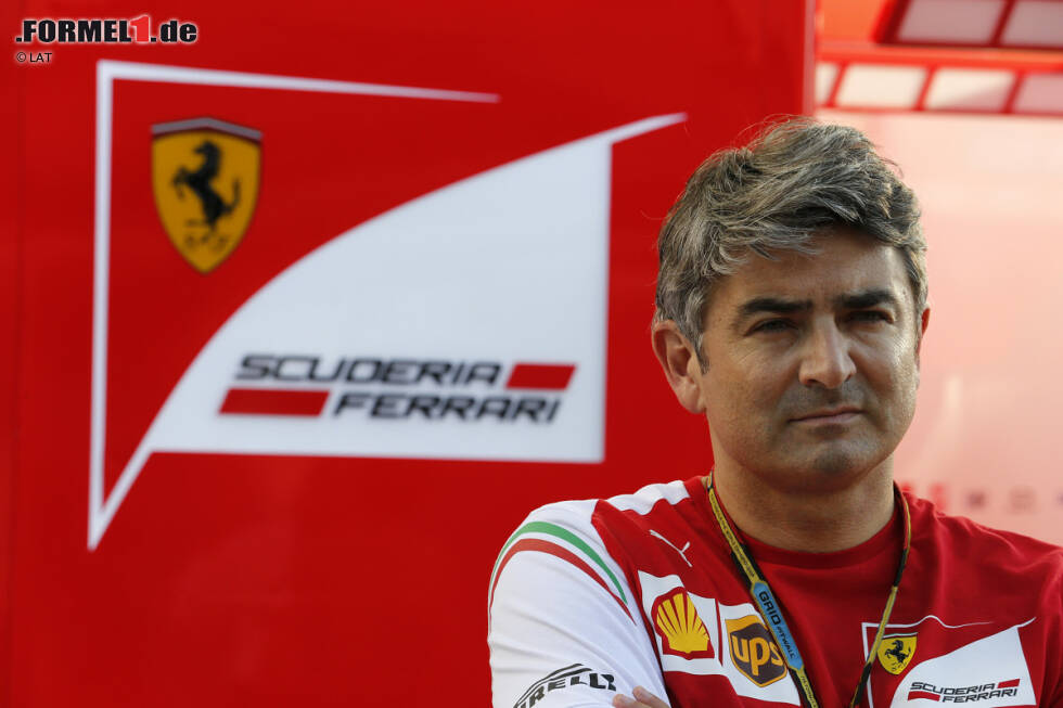 Foto zur News: Marco Mattiacci (Ferrari): Im April 2014 trat Mattiacci die Nachfolge seines italienischen Landsmanns Stefano Domenicali als Ferrari-Teamchefs an. Der langjährige Ferrari-Manager, der sich vor seinem Formel-1-Engagement vor allem in Nordamerika einen Namen gemacht hatte, war der schwierigen Aufgabe des Neuaufbaus aber nicht gewachsen.