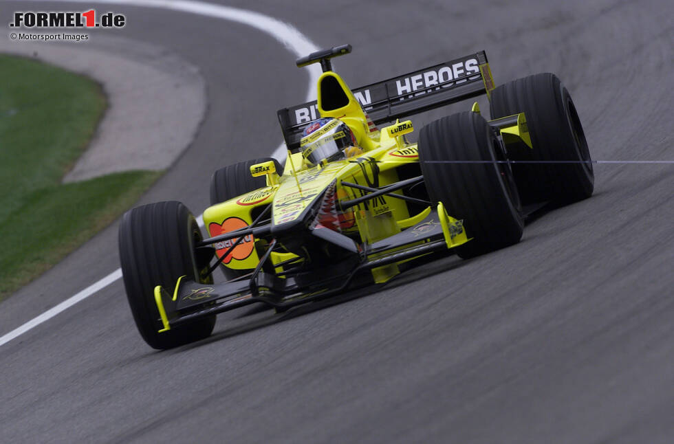 Foto zur News: 2001 fährt unter anderem Routinier Jean Alesi mit dem Jorden EJ11 in der Formel 1.