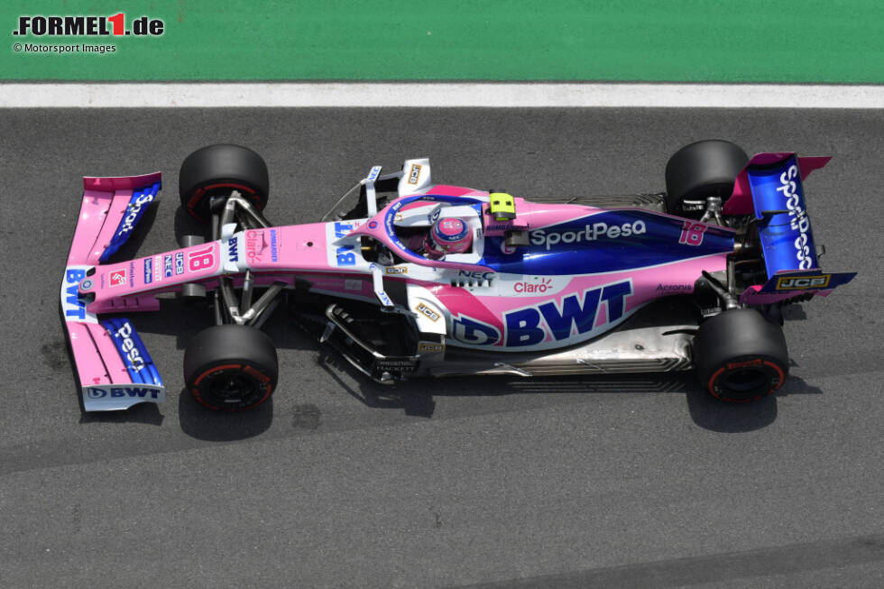 Foto zur News: 2019 tritt Racing Point zur ersten kompletten Formel-1-Saison an. Mit dem RP19 sowie Sergio Perez und Lance Stroll, der von Williams gekommen ist, erreicht das Team erneut den siebten Rang in der Konstrukteurswertung.