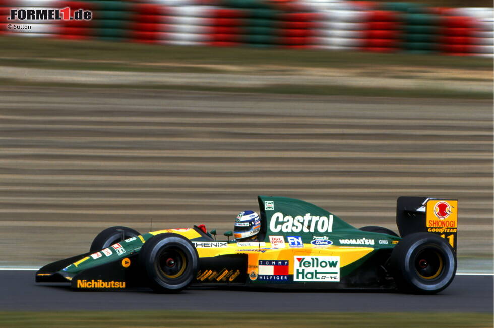 Foto zur News: 1992: Lotus 107