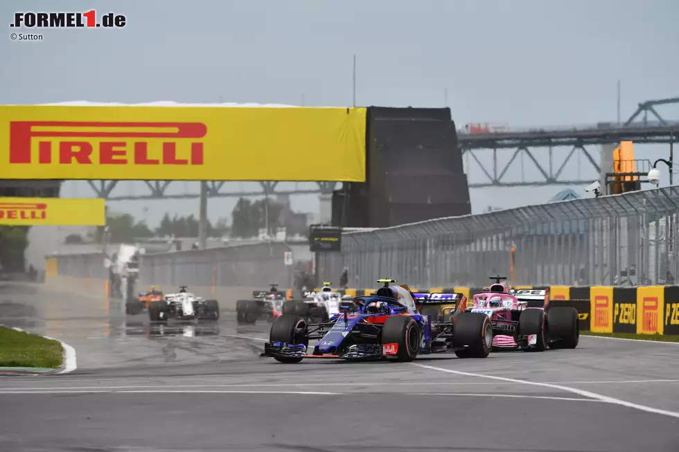 Foto zur News: Pierre Gasly (4): Eine harte 4, weil sein Wochenende durch die beiden Motorwechsel definiert wurde. Gasly gibt aber selbst zu, dass er im Qualifying eigentlich in Q2 landen hätte sollen. Und dass er konstant langsamer war als Hartley, entspricht nicht seinen Möglichkeiten.