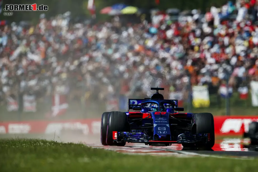 Foto zur News: Brendon Hartley (3): Der Einzug in Q3 unter schwierigen Bedingungen war endlich einmal wieder ein längst nötiges Glanzlicht. Mit seinem brillanten Teamkollegen konnte er aber weder am Samstag noch am Sonntag mithalten, sodass am Ende wieder keine Top-10-Platzierung dabei heraussprang.