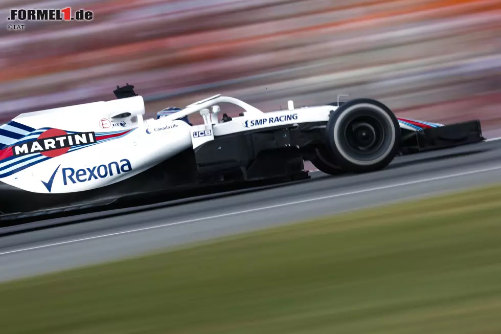 Foto zur News: Lance Stroll (4): Farblos könnte man sein Wochenende beschreiben. Das Qualifying war schlecht, doch im Rennen ging es zumindest etwas nach vorne. Der Regen hätte Williams eine gute Chance auf Punkte bieten können, hätte man die Fahrzeuge nicht vorzeitig abstellen müssen.