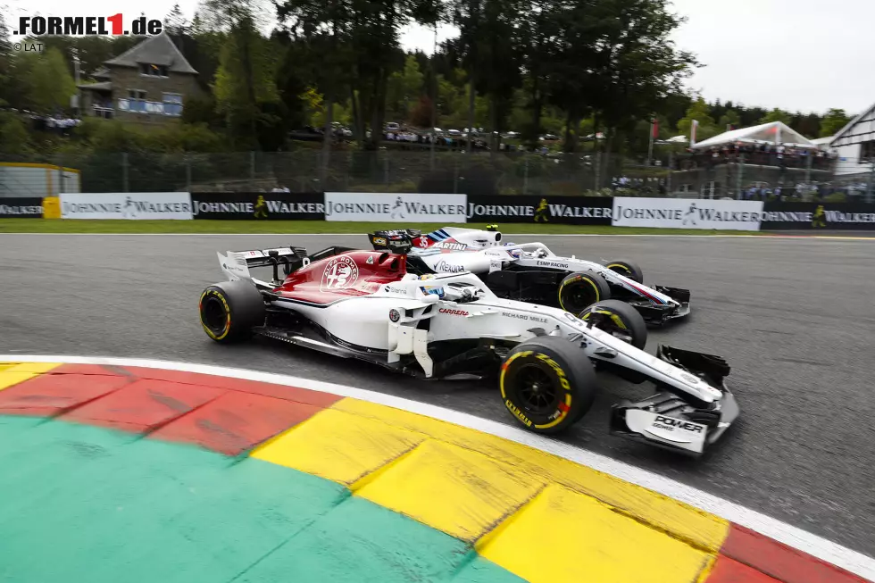 Foto zur News: Marcus Ericsson (3): Der Schwede hat vom Talent her weniger Möglichkeiten als Leclerc, diese in Spa aber gut ausgeschöpft und einen WM-Punkt geholt. Trotzdem ist unklar, ob er 2019 noch eine Zukunft in der Formel 1 hat.