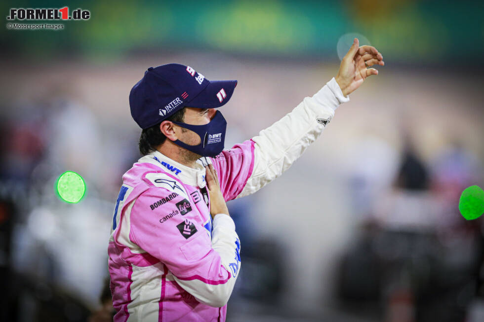 Foto zur News: Platz 1: Sergio Perez (190 Rennen) - Länger als der Mexikaner wartet niemand! Obwohl Perez 2012 gleich in seinem zweiten Formel-1-Jahr für Sauber mit drei Podestplätzen überzeugt und für 2013 mit einem Cockpit bei McLaren belohnt wird, holt er weder dort noch später ab 2014 bei Force India beziehungsweise Racing Point einen Sieg.