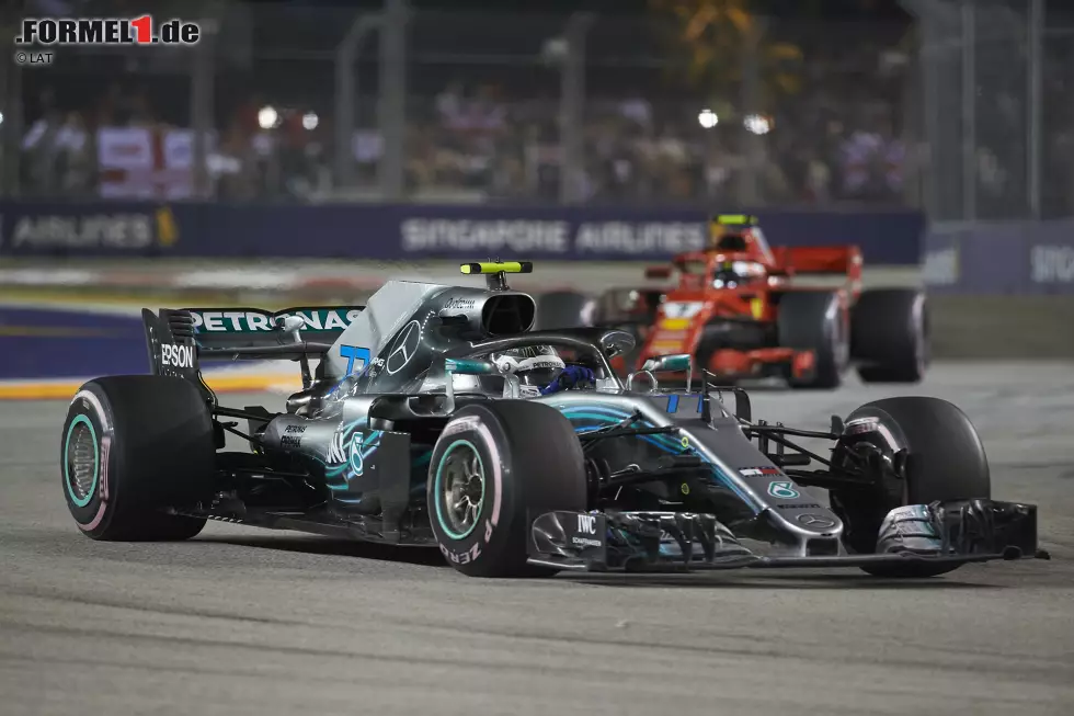 Foto zur News: Valtteri Bottas (3): Es ist keine Schande, mit diesem Auto Vierter zu werden. Die Frage ist eher: Wie konnte Hamilton damit auf Pole fahren und gewinnen? Wir neigen zur Antwort: Es war nicht Bottas&#039; Versagen, das zum Vorschein gekommen ist. Sondern Hamiltons Ausnahmetalent.