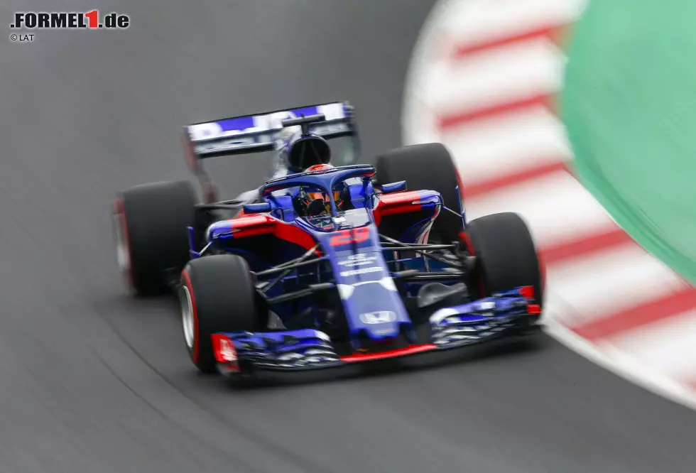 Foto zur News: 2018: Toro-Rosso-Honda STR13 - Fahrer: Pierre Gasly/Brendon Hartley