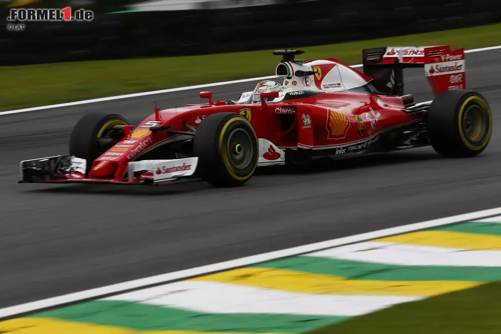 Foto zur News: 2016: Ferrari SF16-H
WM-Ergebnis: 4. mit 212 Punkten