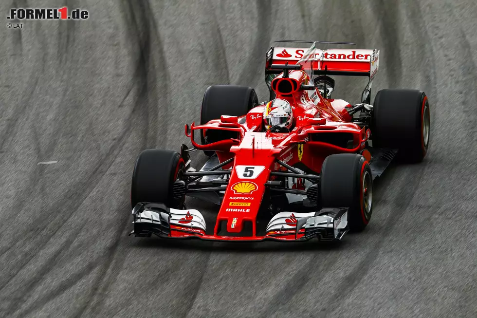 Foto zur News: 2017: Ferrari SF70H
WM-Ergebnis: 2. mit 317 Punkten, 5 Siege