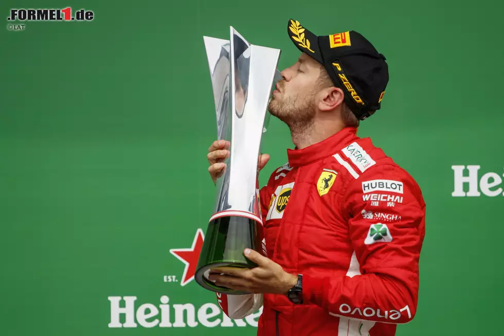 Foto zur News: Kanada: Mutmaßlich Ferraris stärkstes Saisonrennen und ein souveräner Sieg von Vettel. Realer Punktestand: 121:120. Fehlerbereinigt: 148:109.