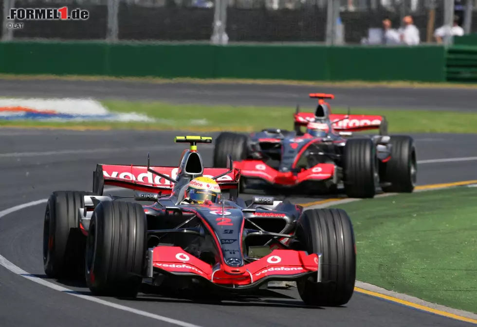 Foto zur News: Auch die Saison 2008 ist für Magnussen ein Jahr für die Ewigkeit, als Lewis Hamilton Felipe Massa in Basilien um einen Punkt die Weltmeisterschaft entriss. Der emotionalste Moment in der Karriere des Briten war allerdings ein anderer: &quot;Als ich es in die Formel 1 geschafft habe mit meinem Vater und dann das erste Rennen.&quot;