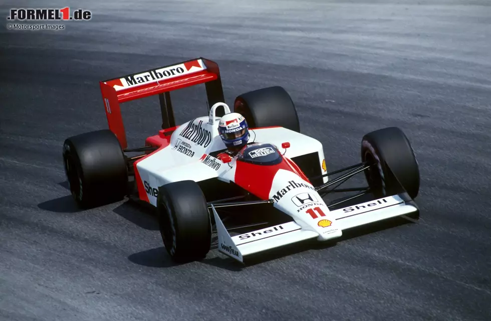 Foto zur News: Zwei Jahre nach Rosbergs Karriereende trumpfte McLaren mit Ayrton Senna und Alain Prost ab 1988 auf. Für Ex-McLaren-Fahrer Kevin Magnussen ist der MP4/4 bis heute das schönste Auto aller Zeiten. &quot;Ich denke, das ist einfach ein wunderschönes Auto.&quot;