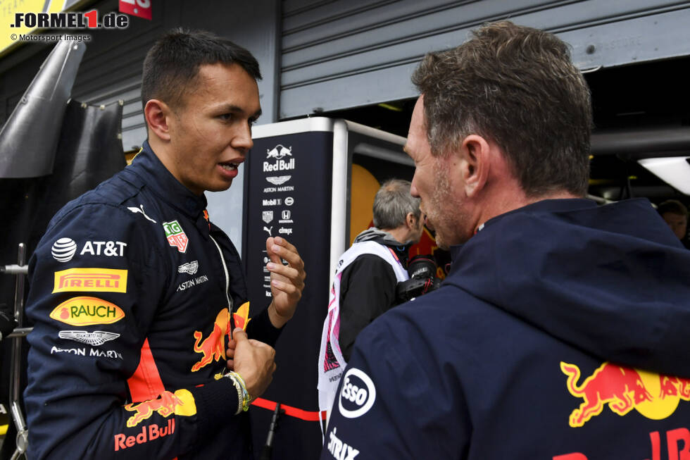 Foto zur News: 12. August 2019: Red Bull verkündet während der Sommerpause, dass Albon Gasly bei Red Bull mit sofortiger Wirkung ersetzen wird - zunächst einmal nur bis zum Saisonende. Der Franzose wird zurück zu Toro Rosso geschickt.