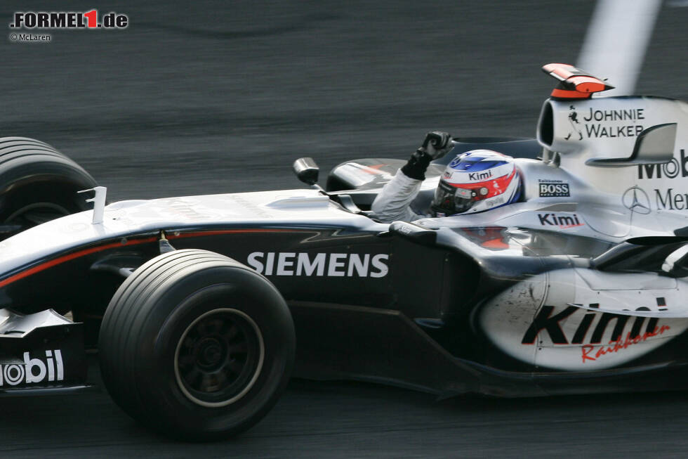 Foto zur News: Kimi Räikkönen - Startplatz 17 (Japan 2005)