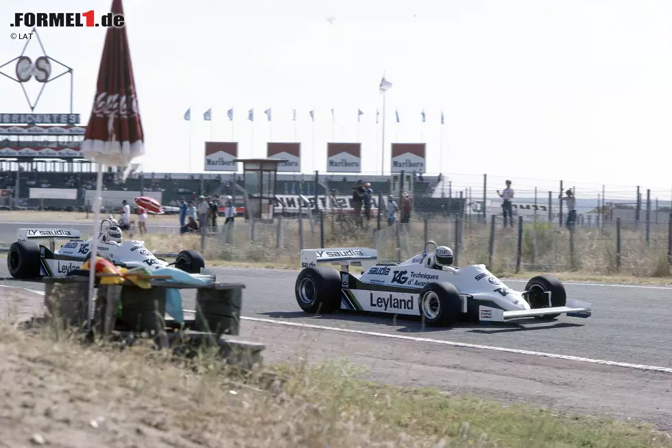 Foto zur News: Williams (Alan Jones/Carlos Reutemann): 4 - Kanada 1980, USA 1980, USA West 1981, Brasilien 1981