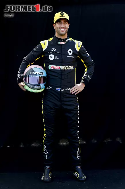 Foto zur News: Daniel Ricciardo (Australien) - Renault - Startnummer 3