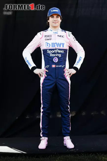 Foto zur News: Lance Stroll (Kanada) - Racing Point - Startnummer 18