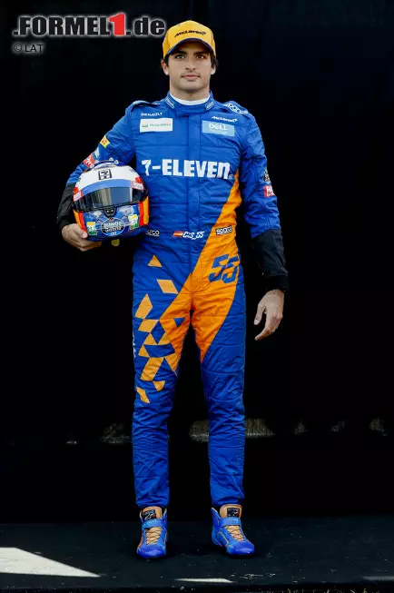 Foto zur News: Carlos Sainz (Spanien) - McLaren - Startnummer 55