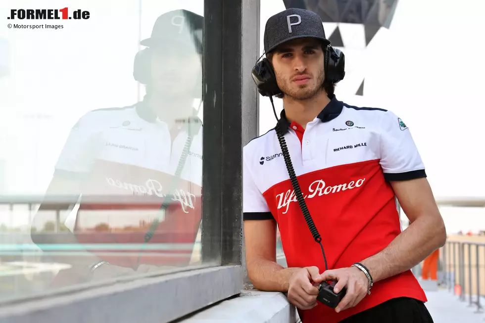 Foto zur News: 1,83 Meter: Antonio Giovinazzi (Italien), Sauber